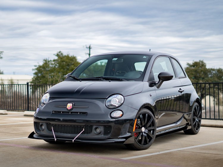 Fiat 500 shop front lip